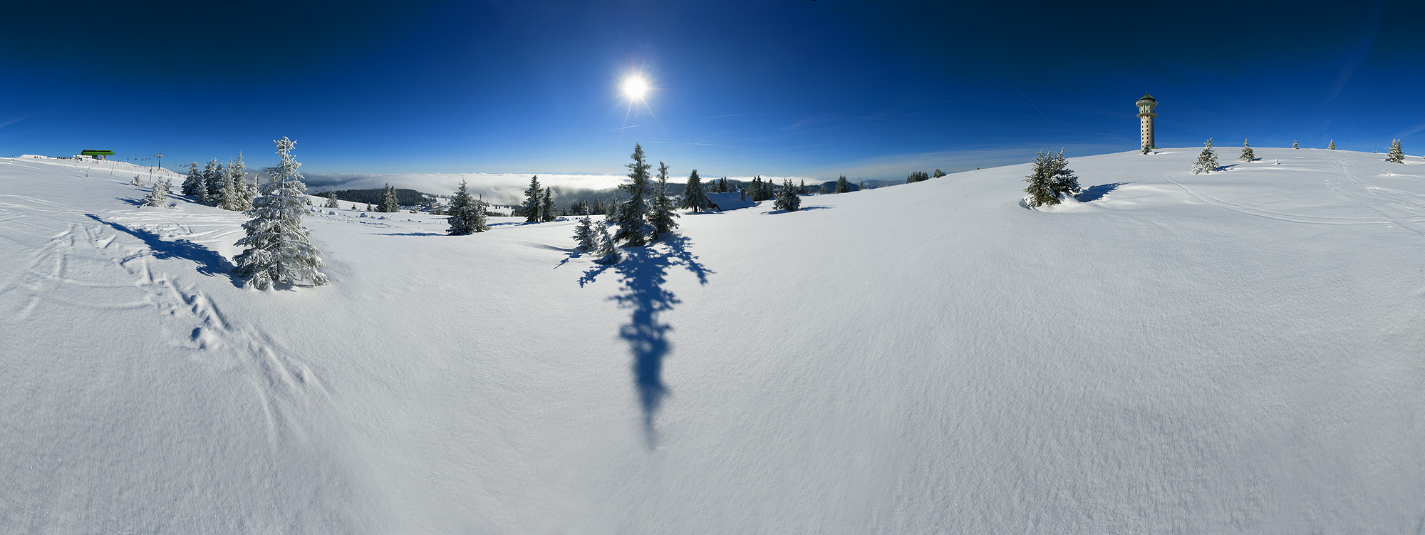 Der Feldberg im Winter